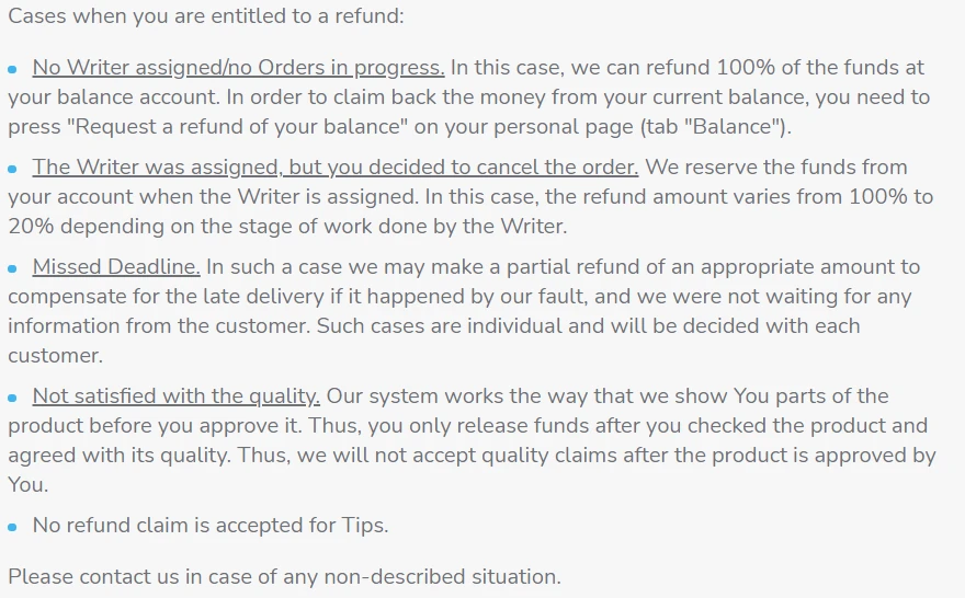 Bid4Papers Terms of Use 